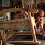 Luis continues to use his father's exact measurements to make his furniture. Many people attribute Luis' father and Luis with bringing prestige to Tenancingo with their expertly crafted wood and palm frond weaved furniture.