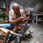 Luis paints flowers in the exact way that his father did. Although he continues in the tradition of his father, Eustoquia says his father was very abusive to Luis and his siblings. She says the children were not allowed to visit their father's grave, and that he would lock them in a dresser for hours when they misbehaved.