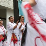 The women of Esther’s folk dance classes perform as often as they can.