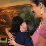 Esther attends a “signing” ceremony in Toluca to commemorate her daughter’s university graduation in engineering from the Autonomous University of the State of Mexico. Esther, a single mother, encourages her daughter to find a career that will give her independence.
