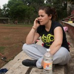 Monica is motivated and is usually the first to arrive to practice. She also calls any team members that are late and tries to organize everyone to be there on time.