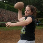 Monica is the leader of the team. She uses her wit to unite the women to get results.